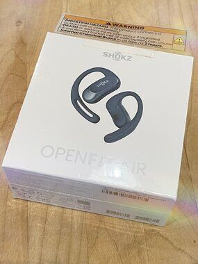 SHOKZ OpenFit Air - Open-Ear Wireless Earbuds -Stone Blue- Headphones *BNIB*